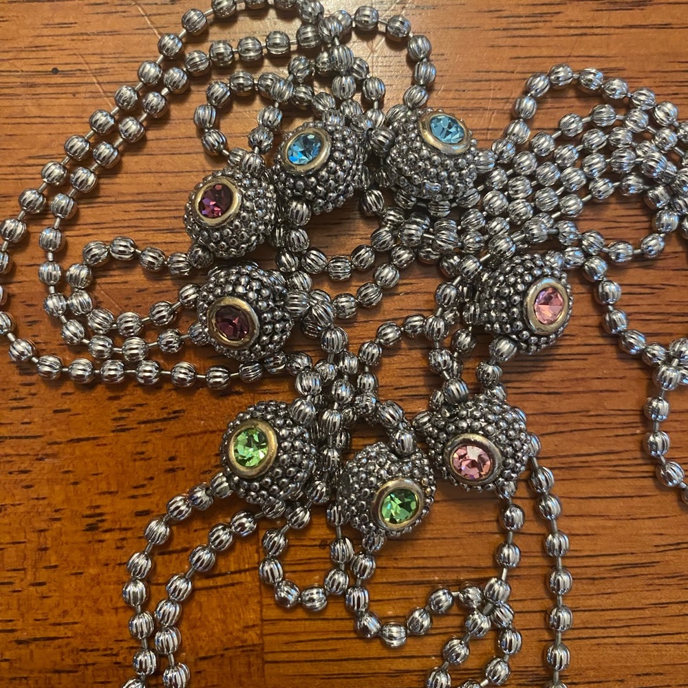 Link and Bead Necklace